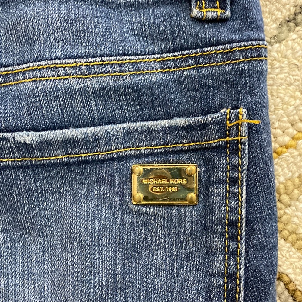 💕 Michael Kors cropped jeans sz 4 x 19.5 nice 💕